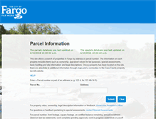 Tablet Screenshot of fargoparcels.com